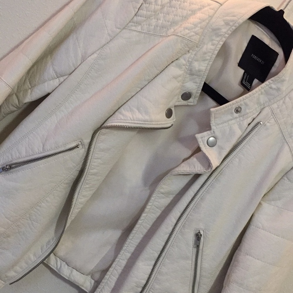 Forever 21 Leather Jacket - Picture 2 of 3